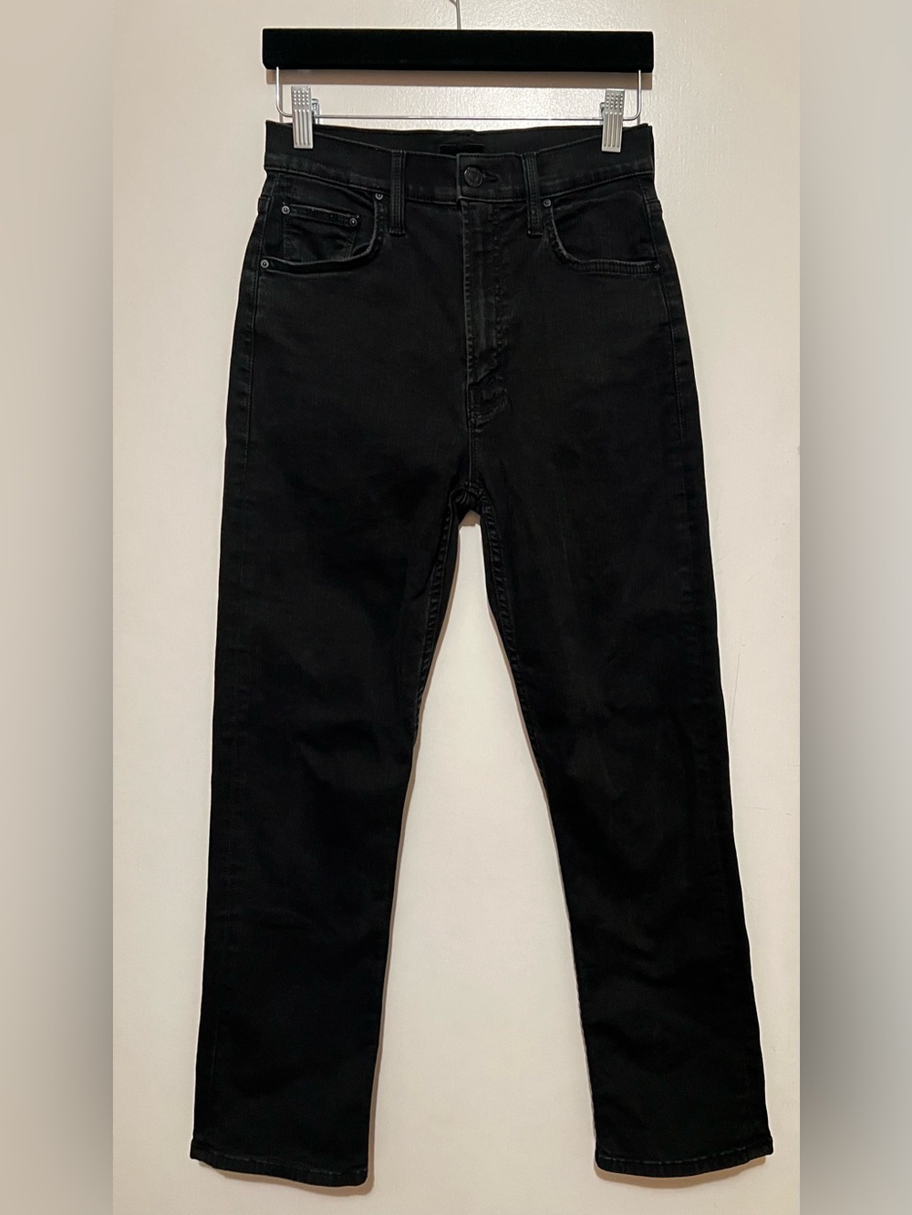 MOTHER High Waisted Rider Ankle in Not Guilty Straight Leg Women’s Jeans